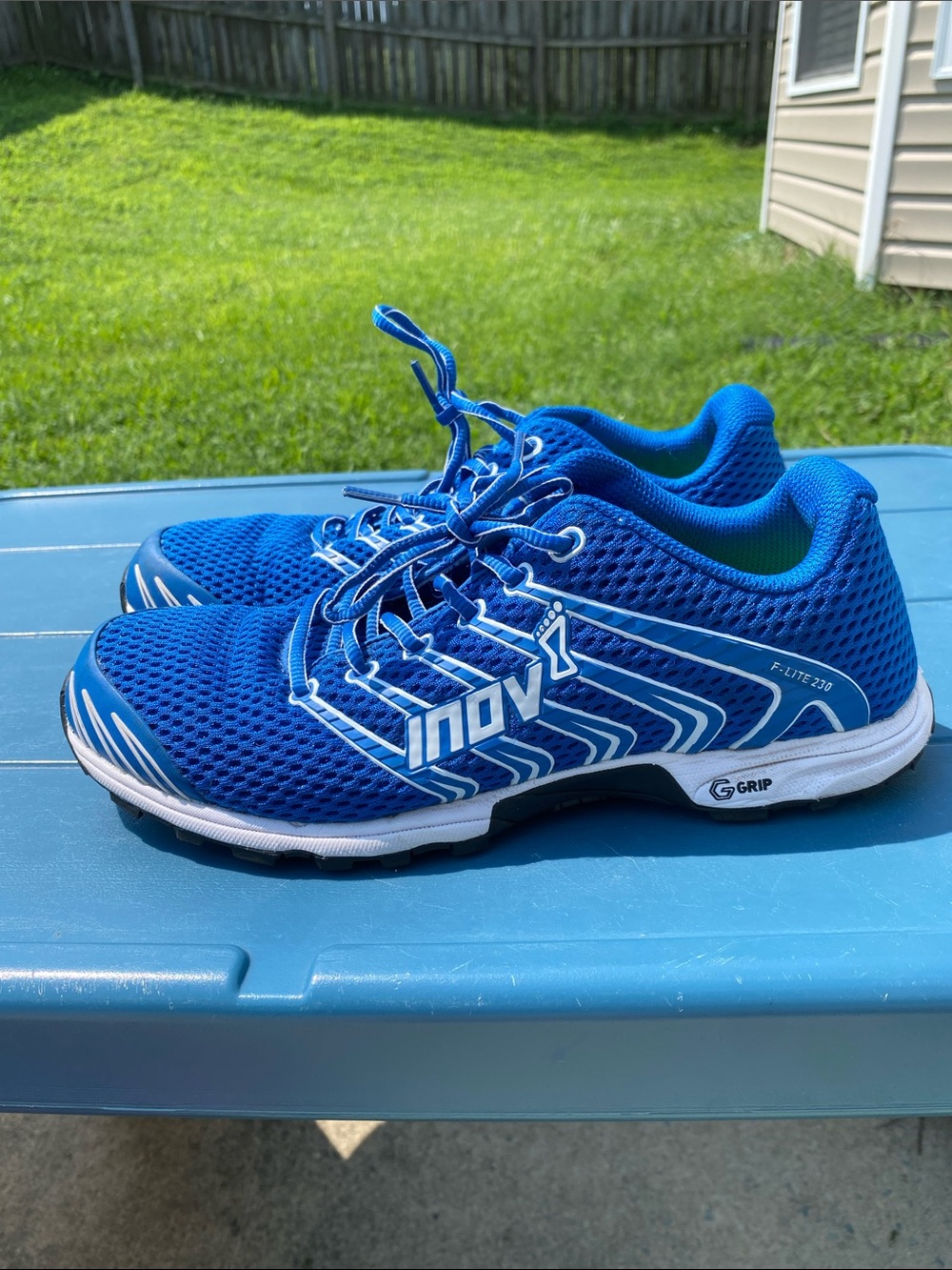Inov-8 Bright Blue Running Sneakers